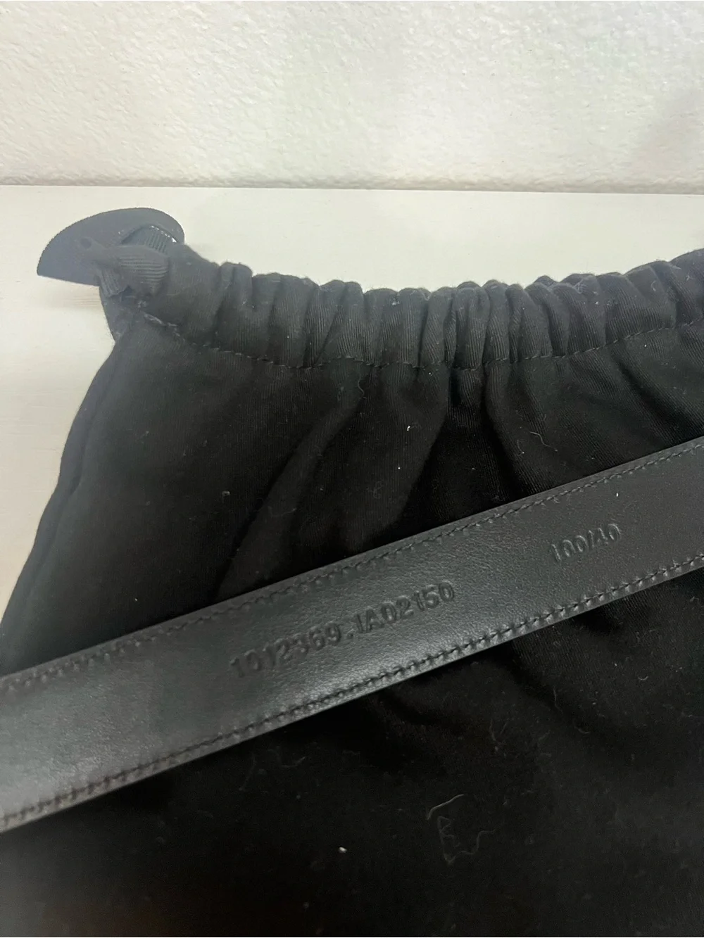 Versace Black Leather Belt with Gold Medusa Round Buckle